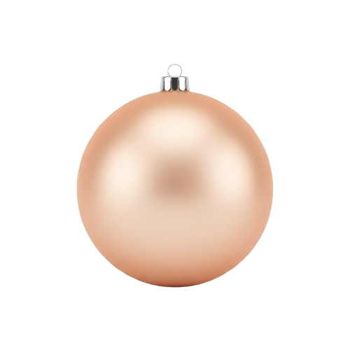 Peach Ornament